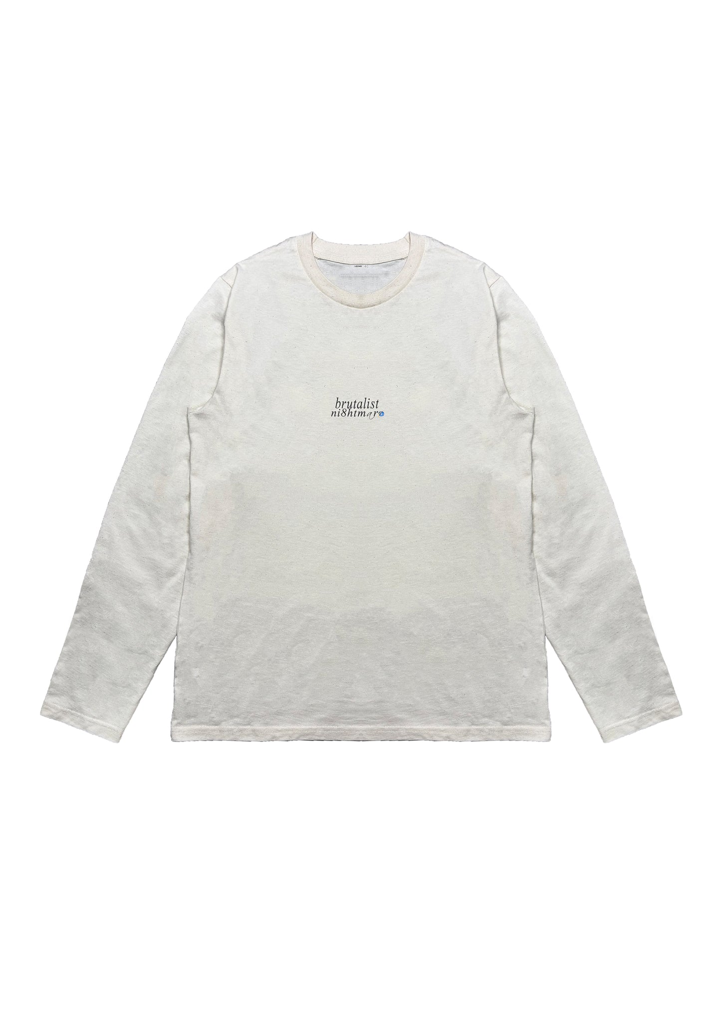 BRUTALIST NIGHTMARE LONGSLEEVE T-SHIRT - RAW