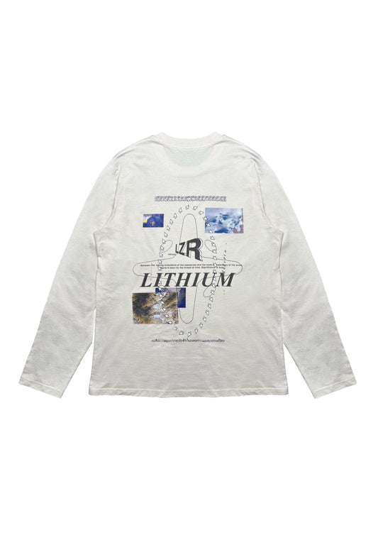 BRUTALIST NIGHTMARE LONGSLEEVE T-SHIRT - RAW