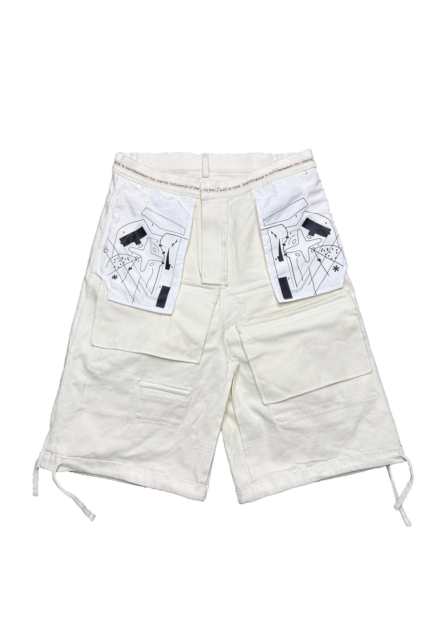 STRATA UTILITY SHORTS - LIMESTONE